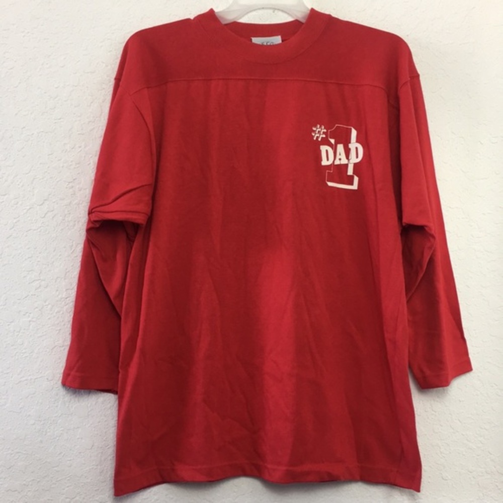 Men Gulf Coast Number 1 DAD Shirt size L